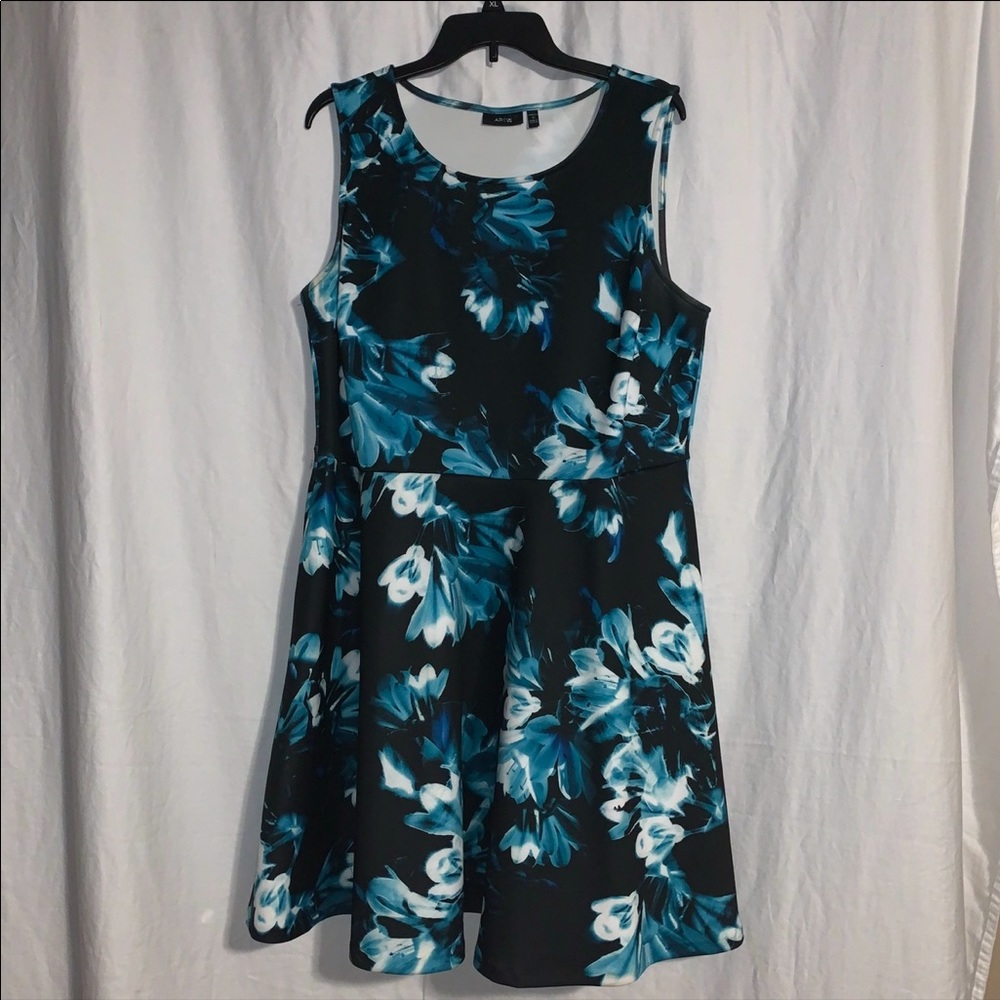 Apt. 9 1X Skater Dress - Womens - Plus Size